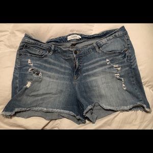 Torrid Jean shorts size 22